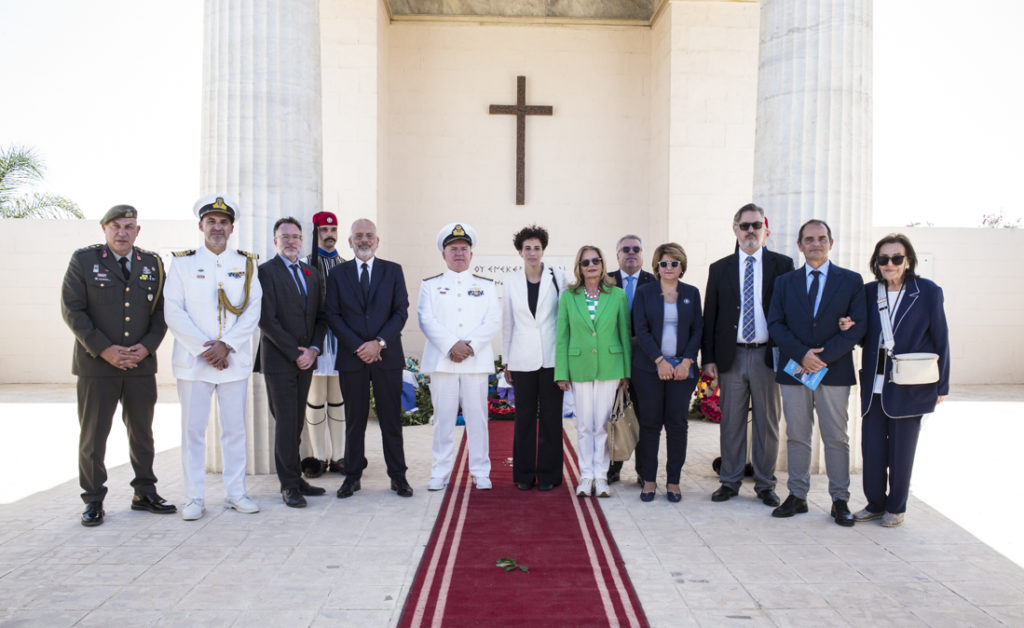 Εκδήλωση Μνήμης στο Ελ Αλαμέιν – Τιμή στους Ήρωες της Ελευθερίας