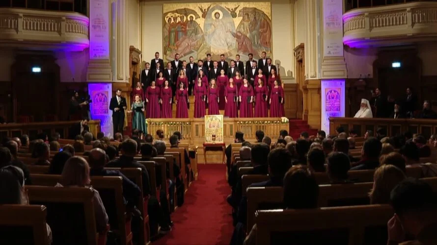 Gala laureaților: Câștigătorii Festivalului „Lăudați pe Domnul!” au susținut concertul final la Palatul Patriarhiei