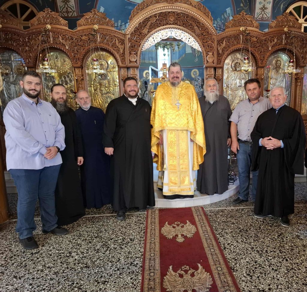 Η εορτή του Αγίου Ρωμανού του Μελωδού στον Ι.Ν. Κοιμήσεως της Θεοτόκου στο Γυμνό