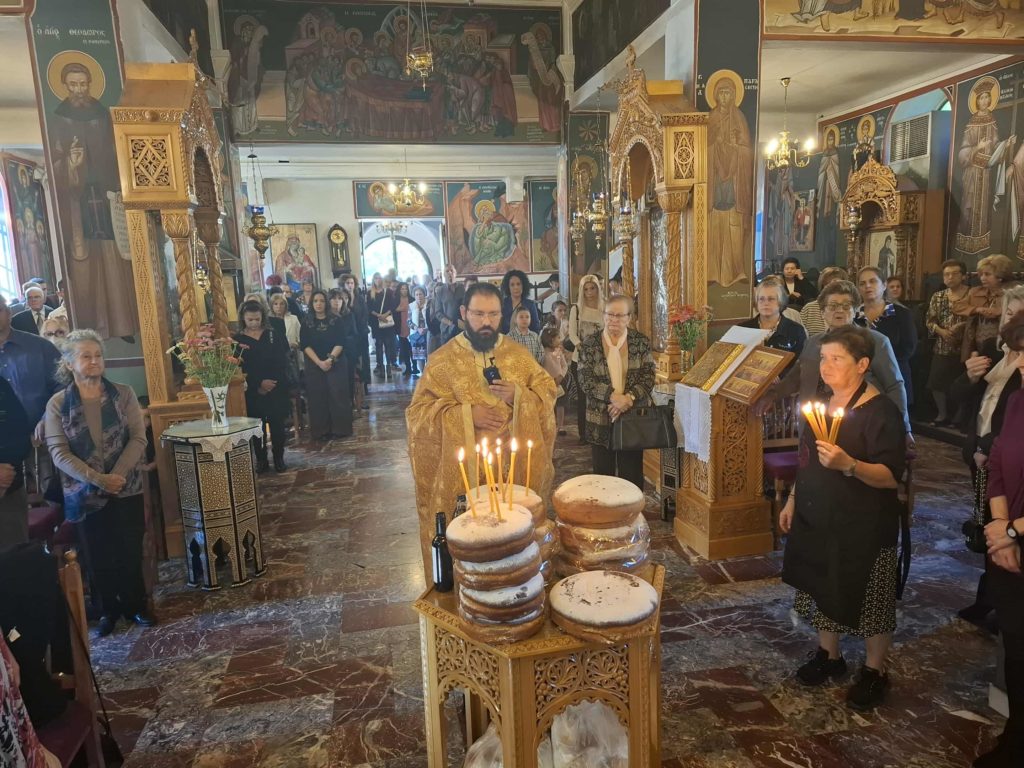 Η Εορτή του Αγίου Δημητρίου στον Ι.Ν. Αγίου Νικολάου Ερέτριας