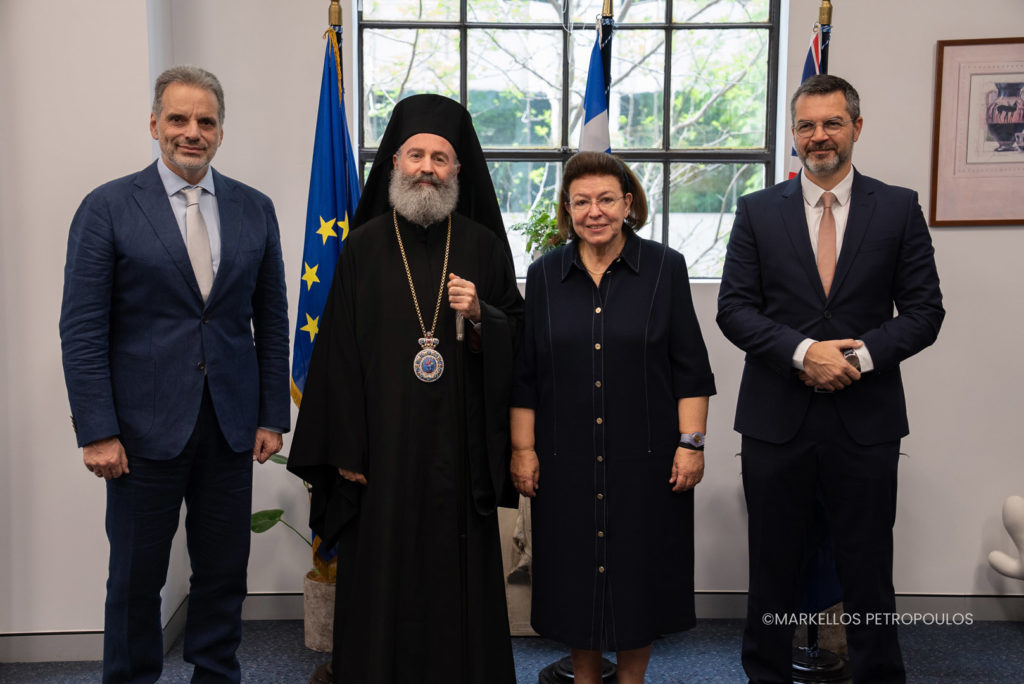 Επίσκεψη της Λίνας Μενδώνη στο Γενικό Προξενείο της Ελλάδος στο Σύδνεϋ