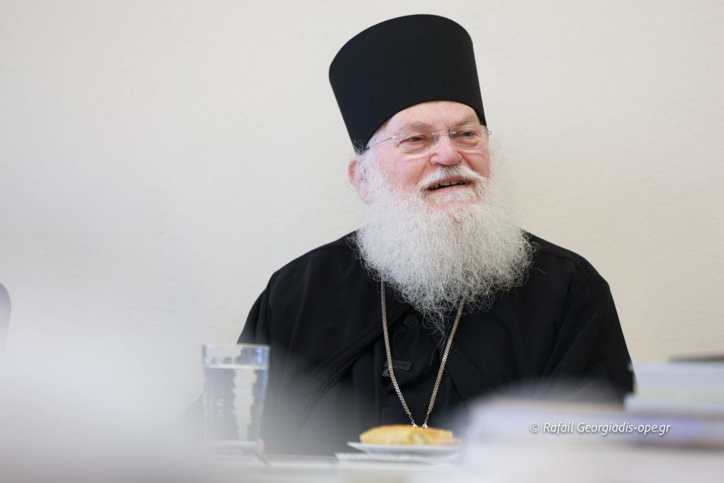 Ομιλία του Καθηγουμένου της Ι.Μ.Μ. Βατοπαιδινού στην Θεολογική Σχολή της Θεσσαλονίκης