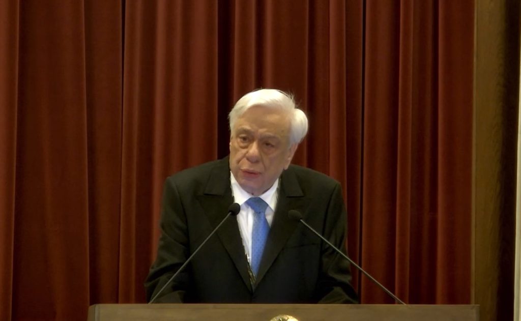 Π. Παυλόπουλος: Η διαχρονική προσήλωση του Έθνους των Ελλήνων στις αρχές της Αντίστασης υπέρ της Ελευθερίας