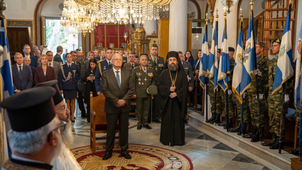 Ο Πρόεδρος της Δημοκρατίας στα 113α Ελευθέρια της Λήμνου