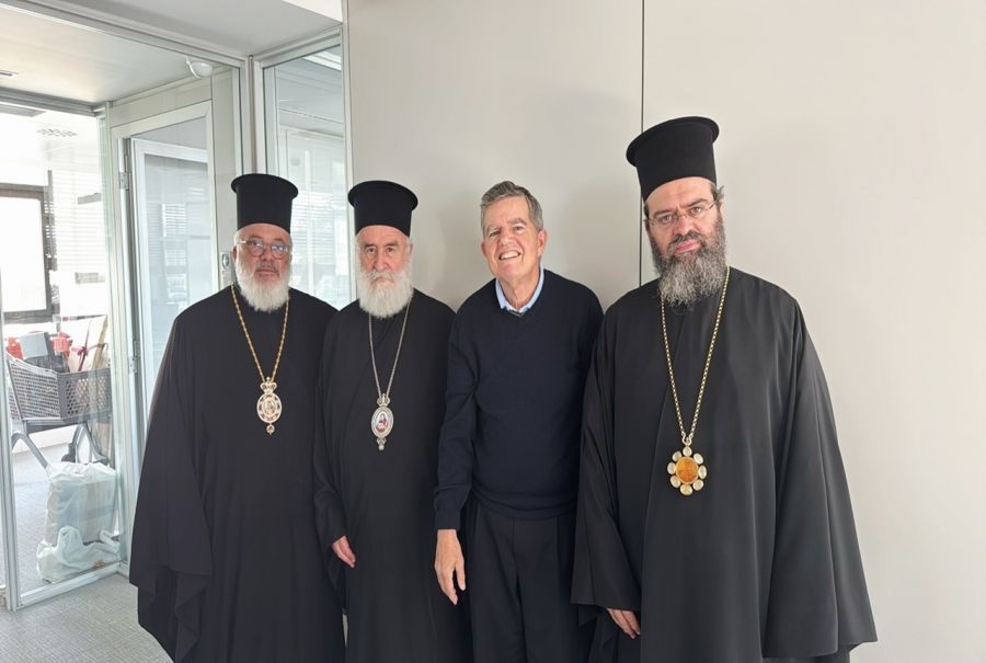 Επίσκεψη Μητροπολιτών της Θράκης στον Αθανάσιο Μαρτίνο