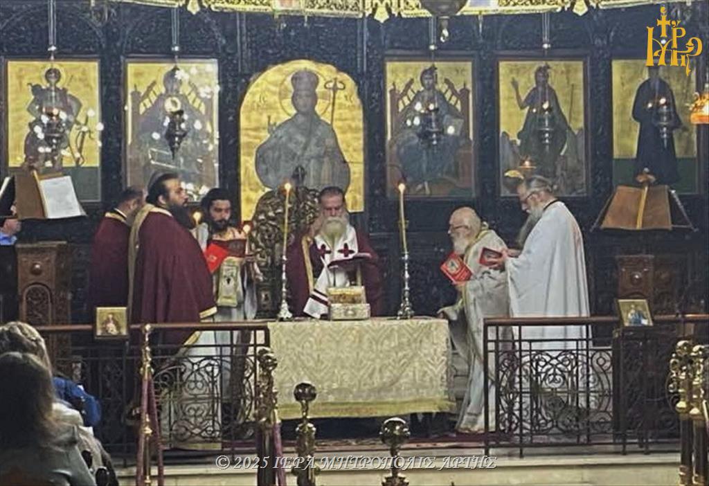 Ετιμήθη στην Άρτα ο Άγιος Ιάκωβος ο Αδελφόθεος και ο Όσιος Αθανάσιος ο Χαμακιώτης