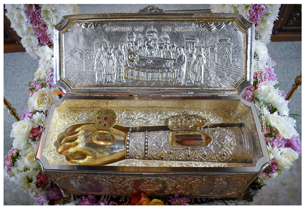 Στην Παναγία Δοβρά την Τρίτη 28 Οκτωβρίου το Ιερό Λείψανο του Αγίου Δημητρίου