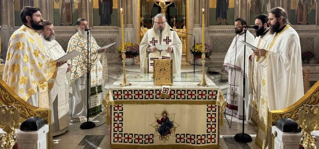 Η αρχαιοπρεπής Θεία Λειτουργία του Αγίου Ιακώβου του Αδελφοθέου στον Άγιο Αχίλλιο (ΗΧΗΤΙΚΟ)