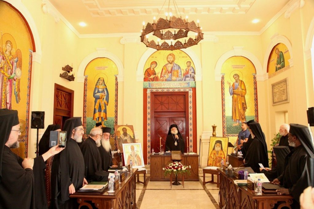 Second Day of the Holy Synod’s proceedings and canonisations at the Patriarchate of Alexandria
