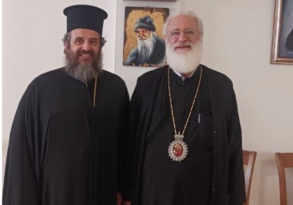 Επίσκεψη Εψηφισμένου Επισκόπου Μαζούνκας στον Μητροπολίτη Αρκαλοχωρίου