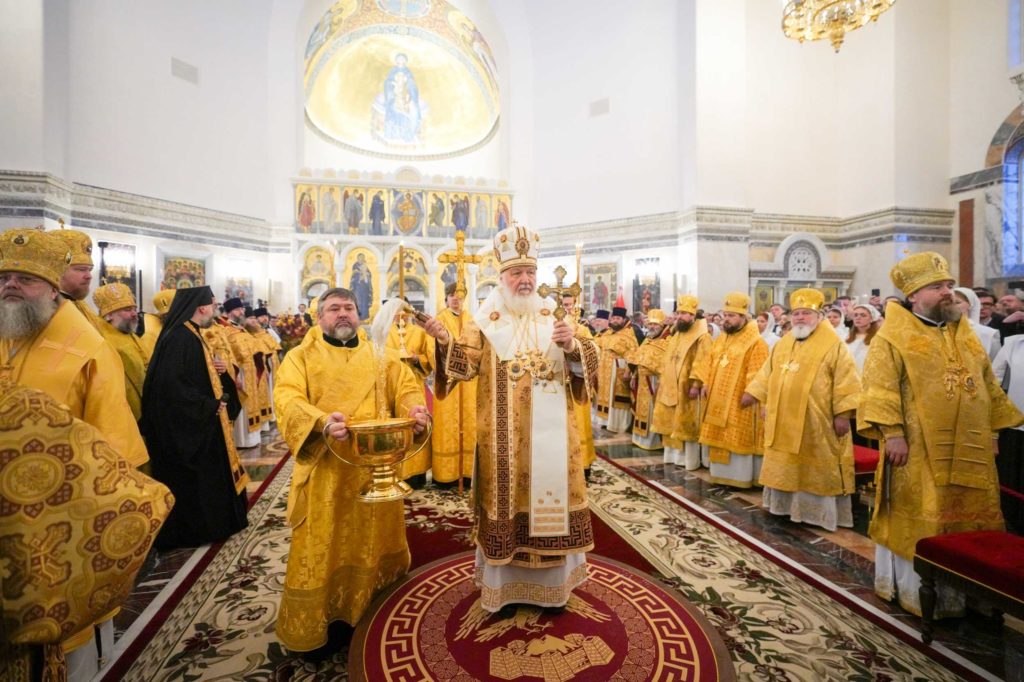 Предстоятель Русской Церкви освятил главный воинский храм Южного военного округа