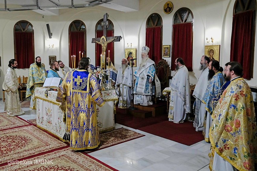 Πανηγυρική Αγρυπνία Συνάξεως Παναγίας Γοργοεπηκόου στην Ιερά Μονή Δοβρά