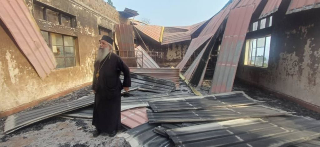 Φωτιά προκάλεσε ζημιές σε οικοτροφείο Γυμνασίου της Επισκοπής Μπουκόμπας