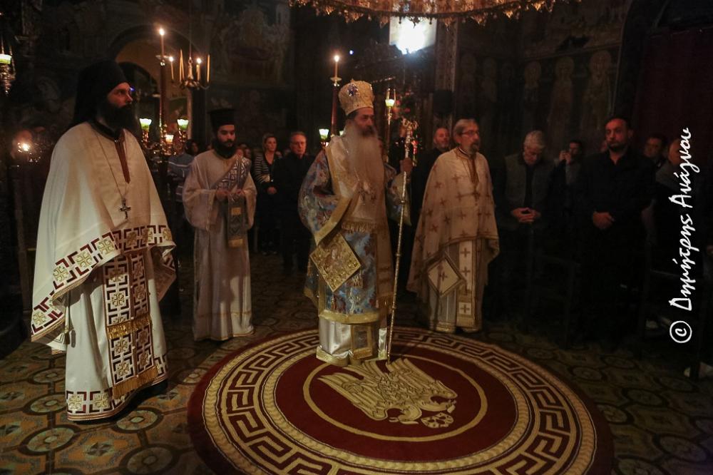 Αγρυπνία Παναγίας Γοργοεπηκόου στην Ιερά Μονή Αγίου Γεωργίου Μαλεσίνας