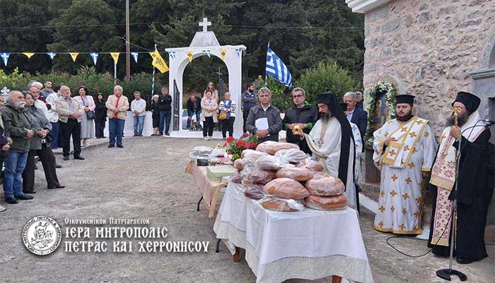 Εορτή των Αγίων Σεργίου και Βάκχου στη Μητρόπολη Πέτρας και Χερρονήσου