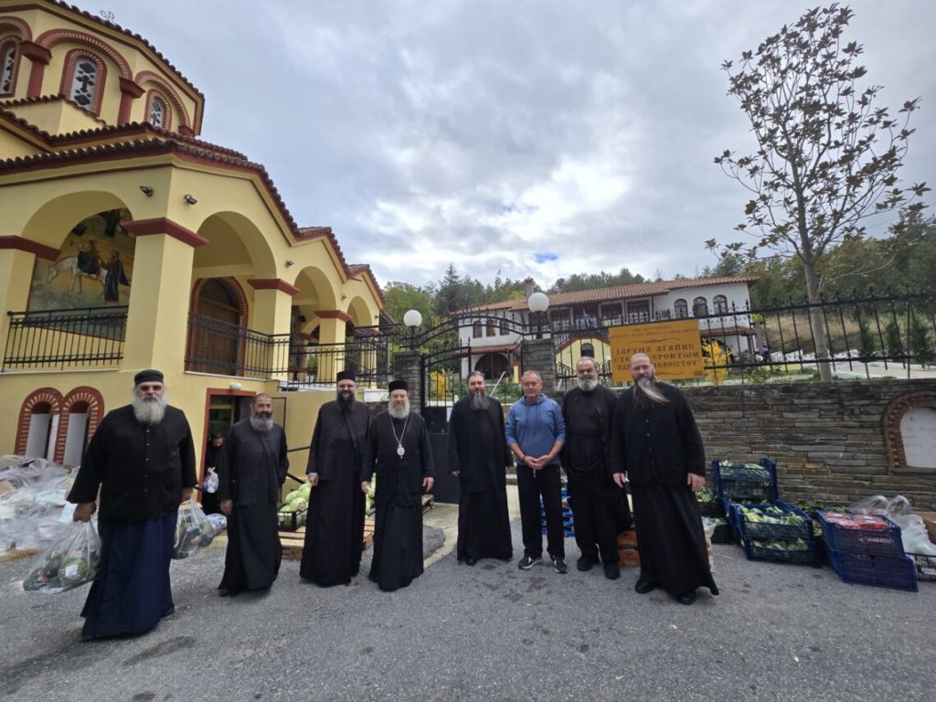 Η Ι.Μ.Μ. Βατοπαιδίου αρωγός στο Κοινωνικό Παντοπωλείο της Μητρόπολης Ιερισσού