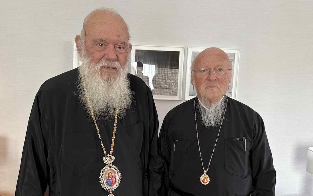 Ecumenical Patriarch Bartholomew wishes the Archbishop of Athens for a speedy recovery