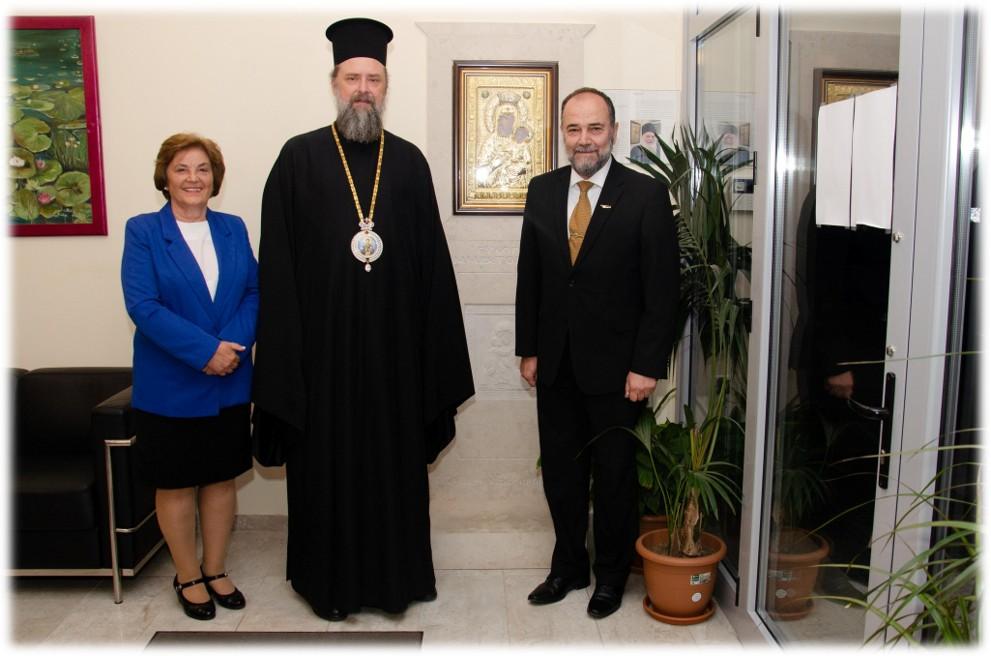 Επίσκεψη Μητροπολίτη Θεσσαλονίκης στο Κέντρο Ημέρας για άτομα με Άνοια Κατερίνης «Παναγία η Βηματάρισσα».