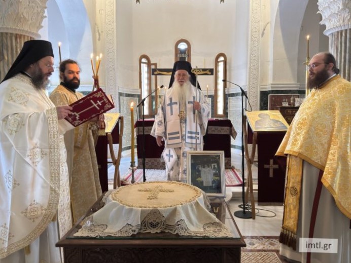 Επταετές Μνημόσυνο μακαριστού Επισκόπου Τανάγρας κυρού Πολυκάρπου