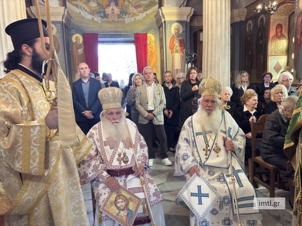 Τον ιδρυτή της Βοιωτικής Εκκλησίας, Ευαγγελιστή Λουκά, τίμησε η Μητρόπολη Θηβών