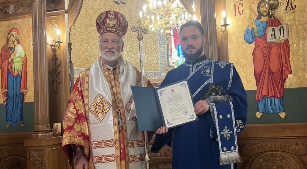 Нови ђакон у Епархији источноамеричкој