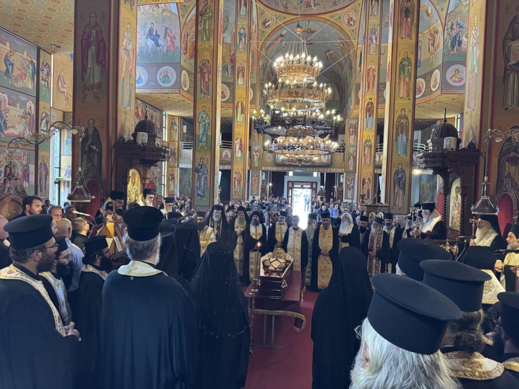 Η Εξόδιος Ακολουθία του Μητροπολίτη πρώην Κιτίου κυρού Χρυσοστόμου (ΒΙΝΤΕΟ)