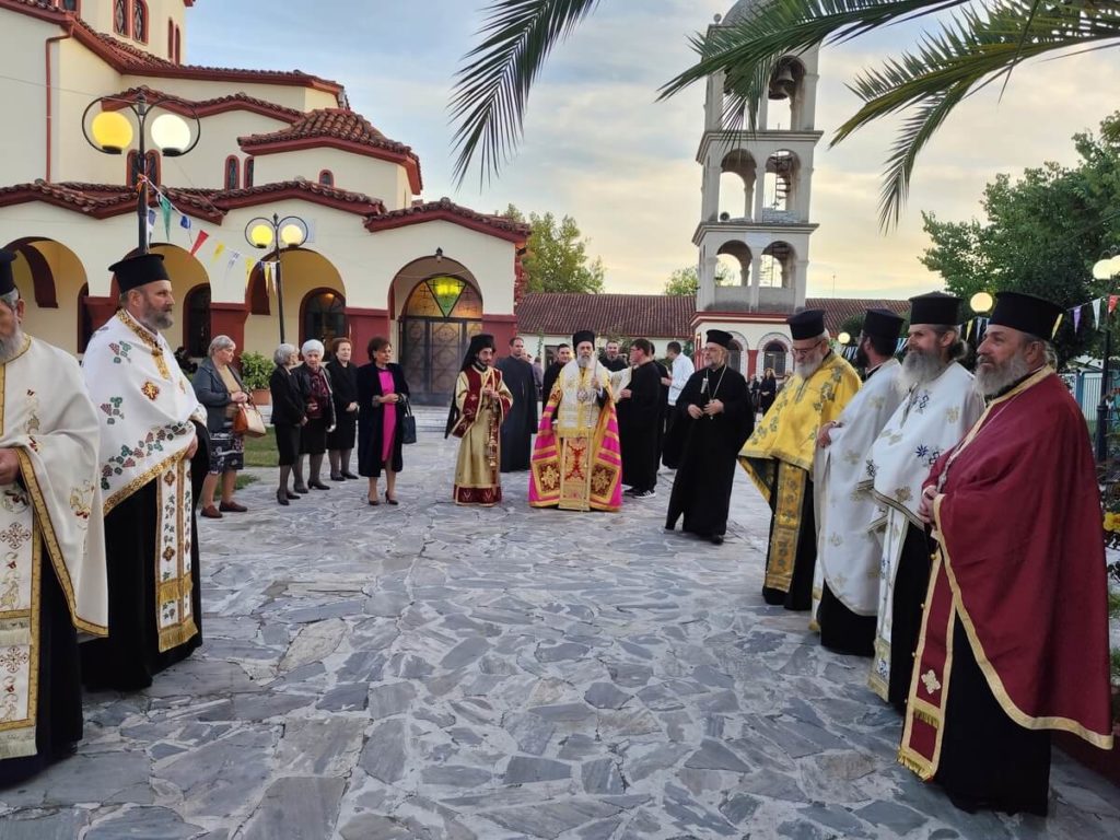 Yποδοχή της Παναγίας Δεμερλιώτισσας στον Ι.Ν. Αγίου Δημητρίου Καρδίτσης