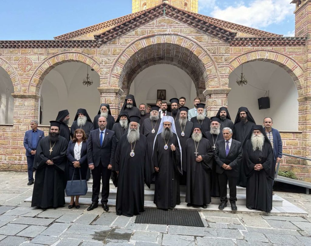 Προσκύνημα του Πατριάρχη Βουλγαρίας Δανιήλ στην Ιερά Μονή Αγίου Διονυσίου εν Ολύμπω