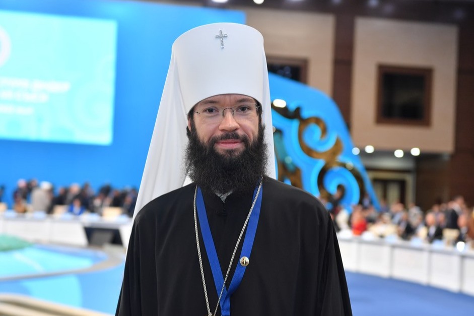 Патриаршее поздравление митрополиту Волоколамскому Антонию с 10-летием архиерейской хиротонии