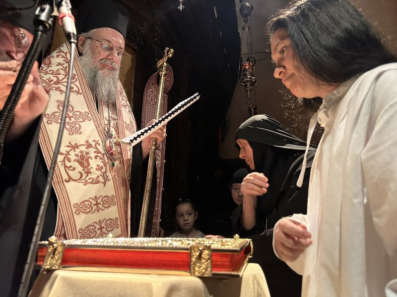 Μεγαλόσχημη Κουρά Μοναχής στην Ιερά Μονή Κορμπόβου