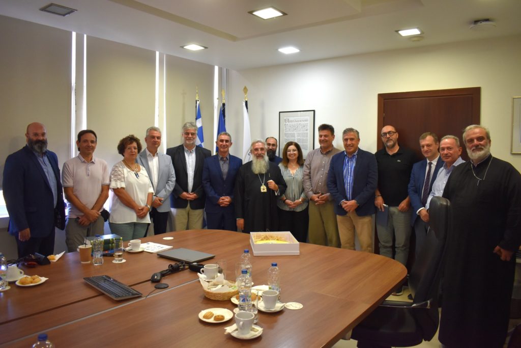 Ο Αρχιεπίσκοπος Κρήτης Ευγένιος στο Ελληνικό Μεσογειακό Πανεπιστήμιο