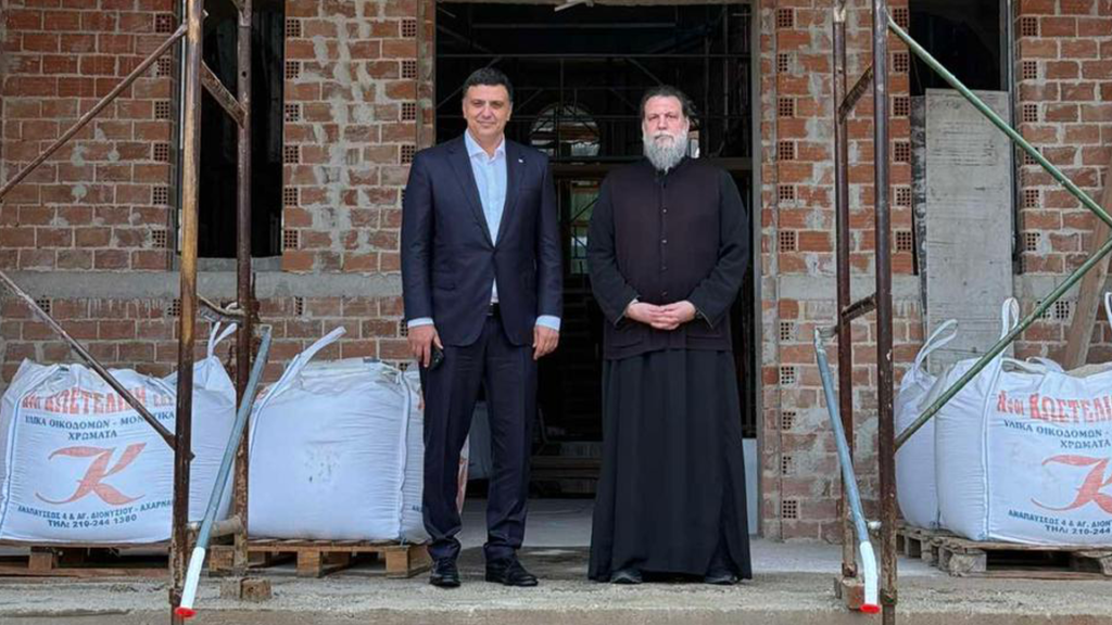 Επίσκεψη Υπουργού Ναυτιλίας Β. Κικίλια στο «Ιωνικό Κέντρο» της Ι.Μ. Νέας Ιωνίας