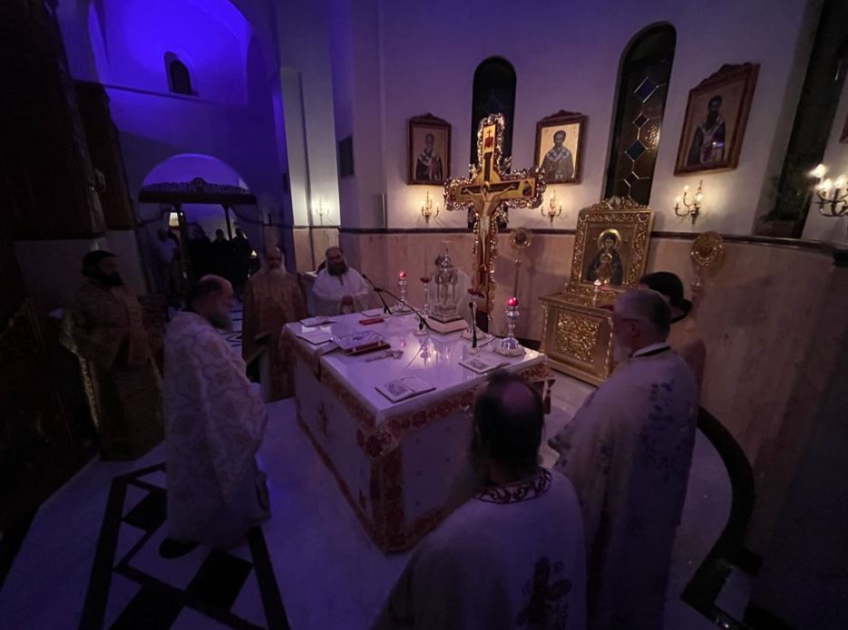 Αγρυπνία από τον Ιερό Ναό Αγίου Δημητρίου – Έψαλλε η ΕΛΒΥΧ