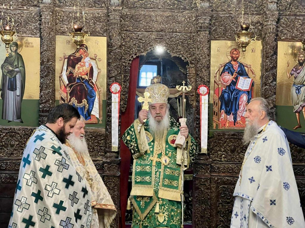 Ο Μητροπολίτης Αργυροκάστρου Ναθαναήλ στην Πρεμετή