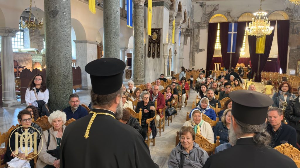 Επίσκεψη προσκυνητών από την Ι.Μ. Ατλάντας στον Προσκυνηματικό Ιερό Ναό Aγίου Δημητρίου Θεσσαλονίκης