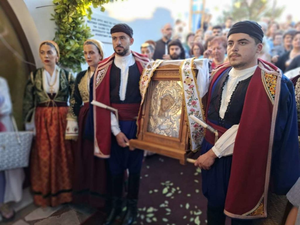 Λαμπρή η πανήγυρη της Παναγίας Ελευθερώτριας στο Ρέθυμνο