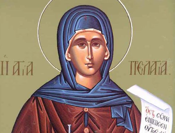 8 Οκτωβρίου: Εορτάζει η Οσία Πελαγία