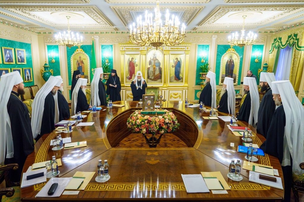 Συνεδριάζει η Ιερά Σύνοδος της Ρωσικής Εκκλησίας