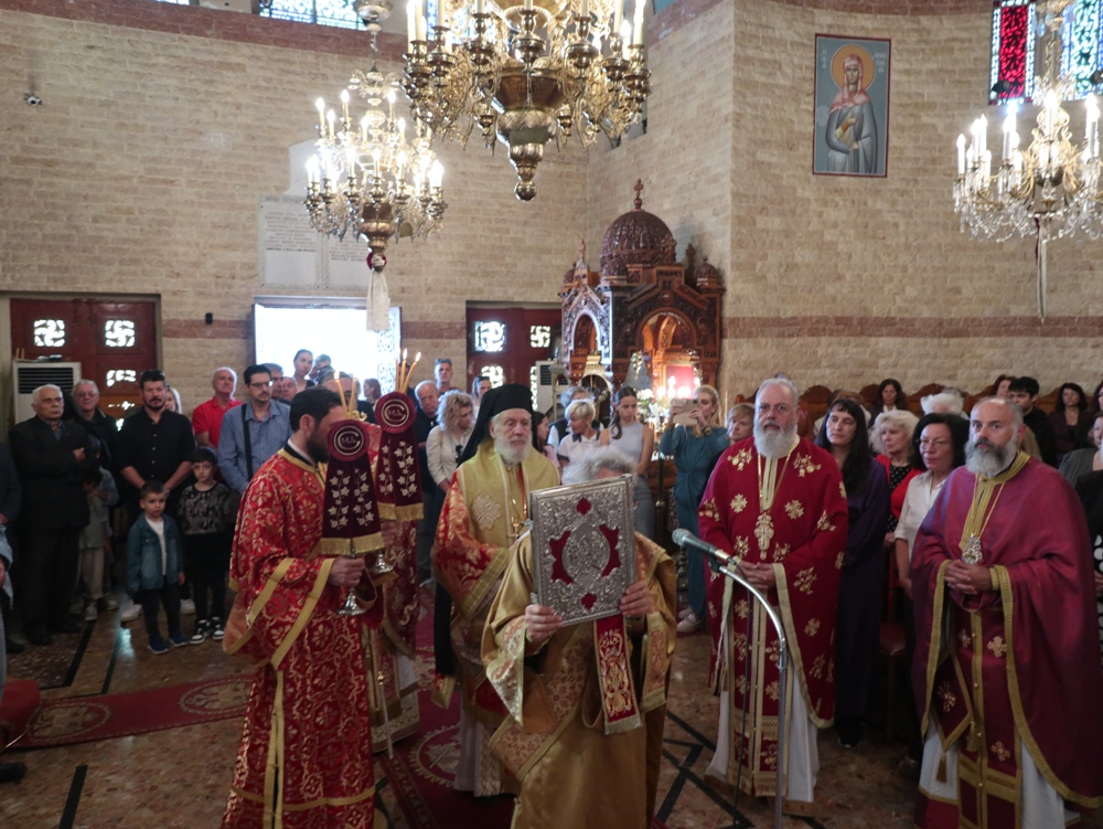 H Ερμούπολη τίμησε τον Άγιο Δημήτριο