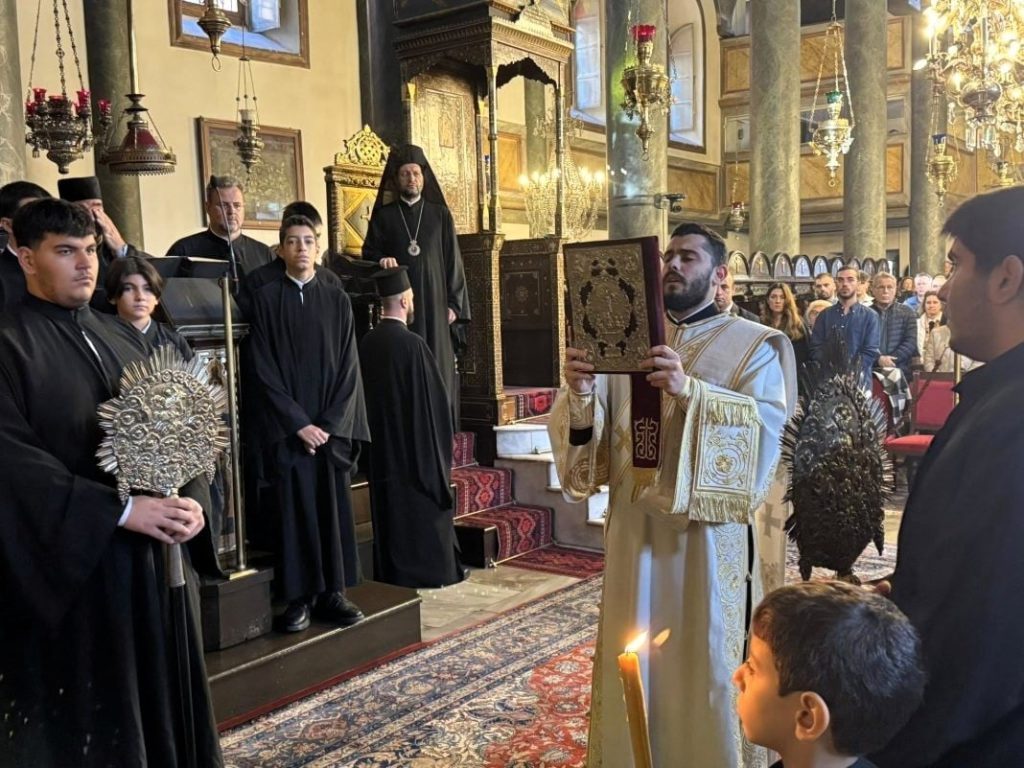 (Video) Phanar: Patriarchal Commissioner Metropolitan Stephanos of Kallioupolis and Madytos presides over Liturgy