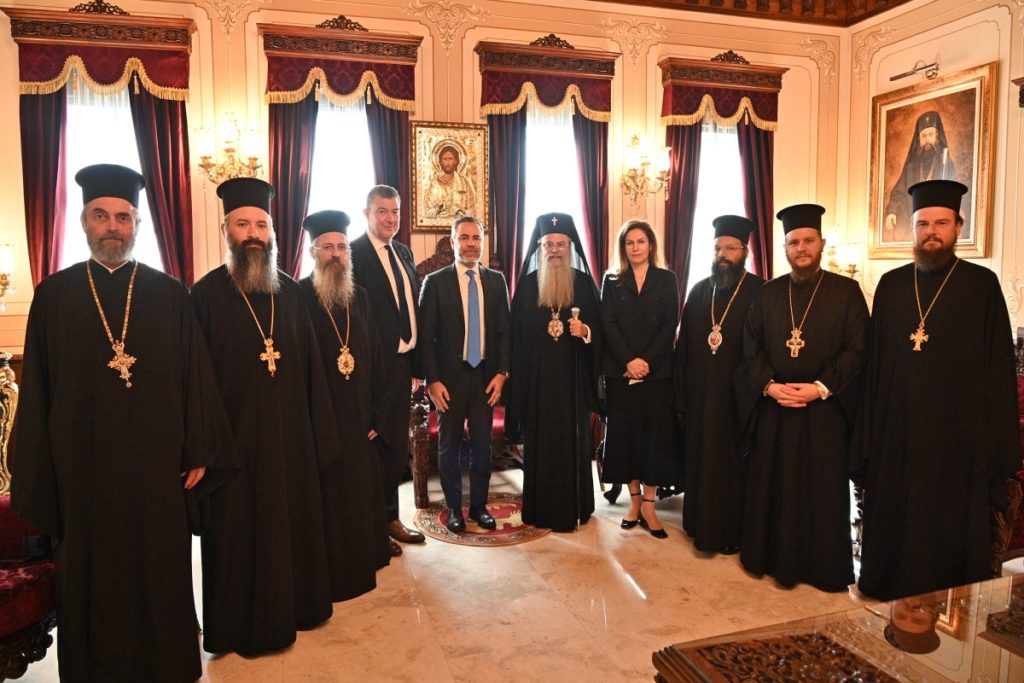 Ο Πρέσβης της Κύπρου στη Βουλγαρία στον Μητροπολίτη Φιλιππουπόλεως Νικόλαο