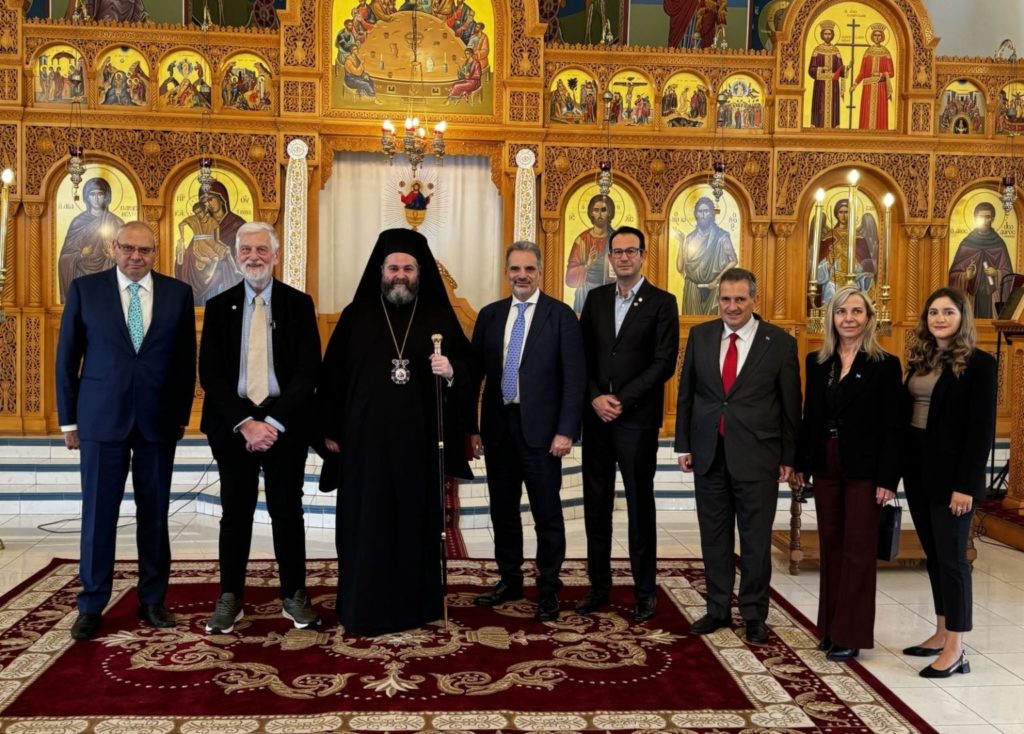 Επίσκεψη του ΥΦΕΞ, Γιάννη Λοβέρδου, στην Επισκοπή Βρισβάνης