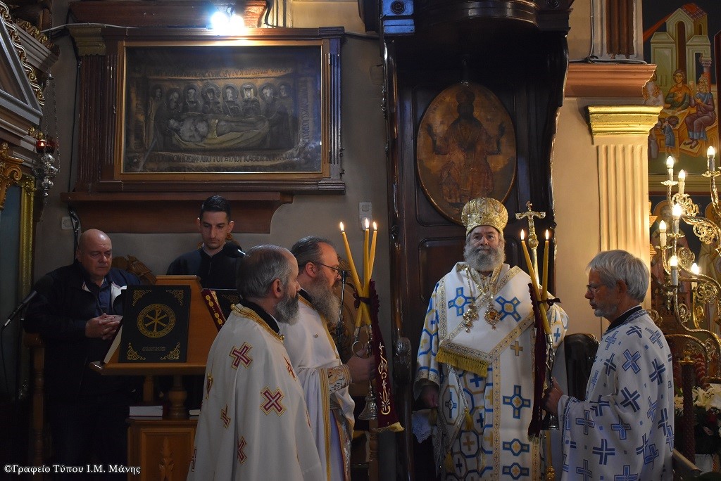 Εορτή του Αγίου Λουκά του Αποστόλου και Ευαγγελιστού του ιατρού στο Γύθειο