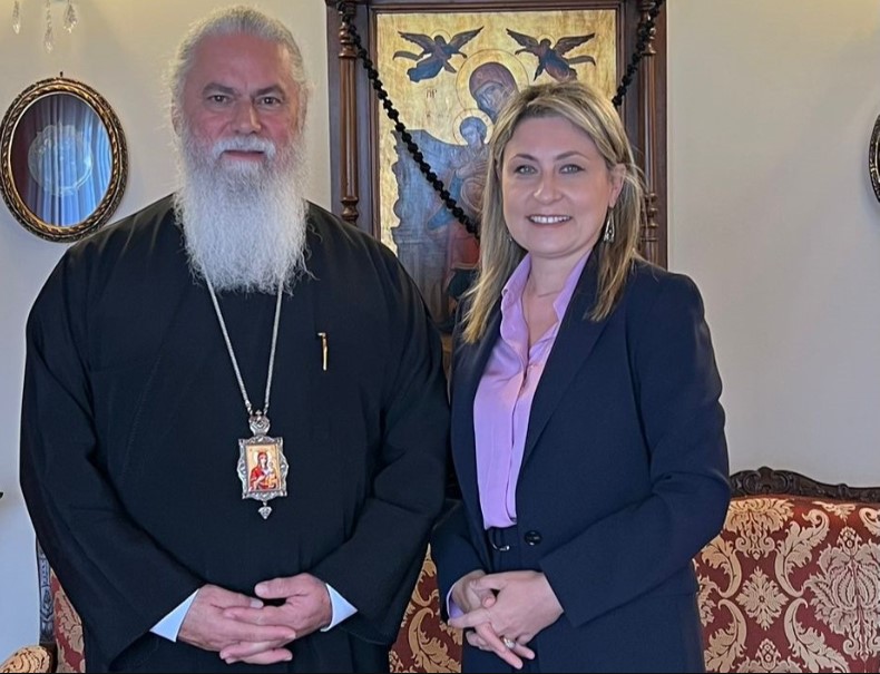 Συνάντηση Μητροπολίτη Καλαβρύτων με τη Βουλευτή Αχαΐας Χριστίνα Αλεξοπούλου