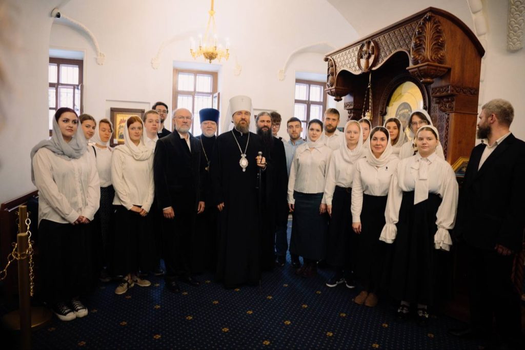 Управляющий делами Московской Патриархии совершил Литургию в домовом храме Российского православного университета