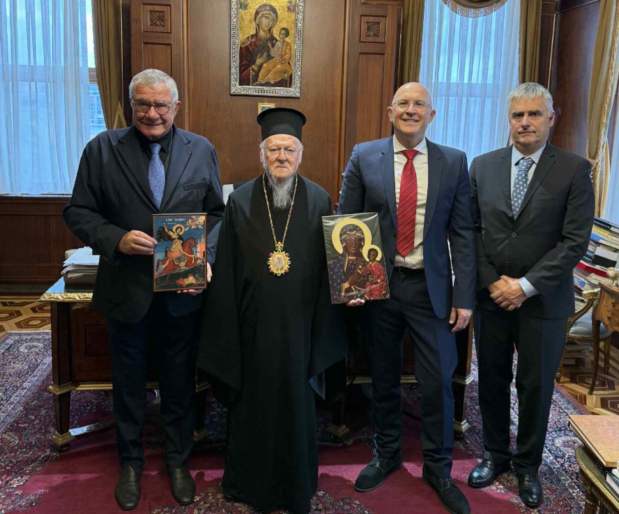 Συνάντηση Οικουμενικού Πατριάρχη με αντιπροσωπεία του Βουλγαρικού Ινστιτούτου Ανταρκτικής