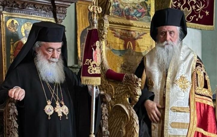 بيان حول تنصيب صاحب السيادة رئيس أساقفة سيناء وفاران ورايثو الأرشمندريت سايمون في دير القديسة كاترين بجبل طور سيناء