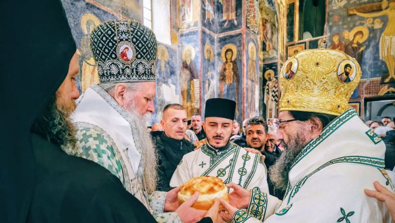 Слава манастира Студеница, богослужили Митрополити Јоаникије и Јустин