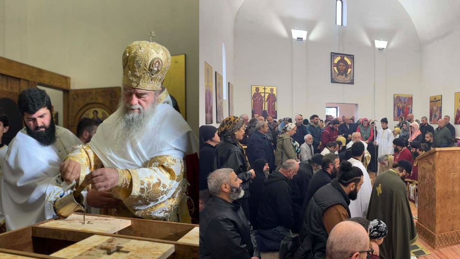 მიტროპოლიტმა იობმა ახალი ტაძარი აკურთხა