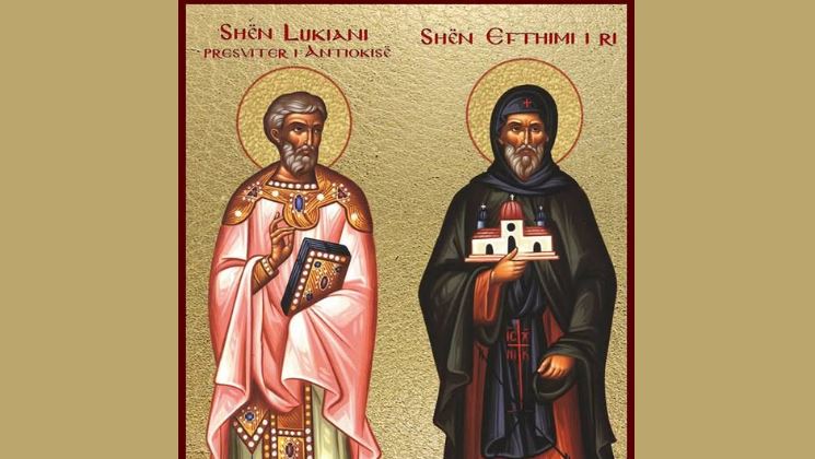 Hierodëshmor Lukiani. Omologjet Varsi. Oshënar Savini i Katanias. Oshënar Efthimi i Ri